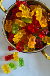 Fruit juice bears, no sugar added